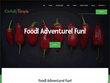 Tablet Screenshot of cinfullysimple.com